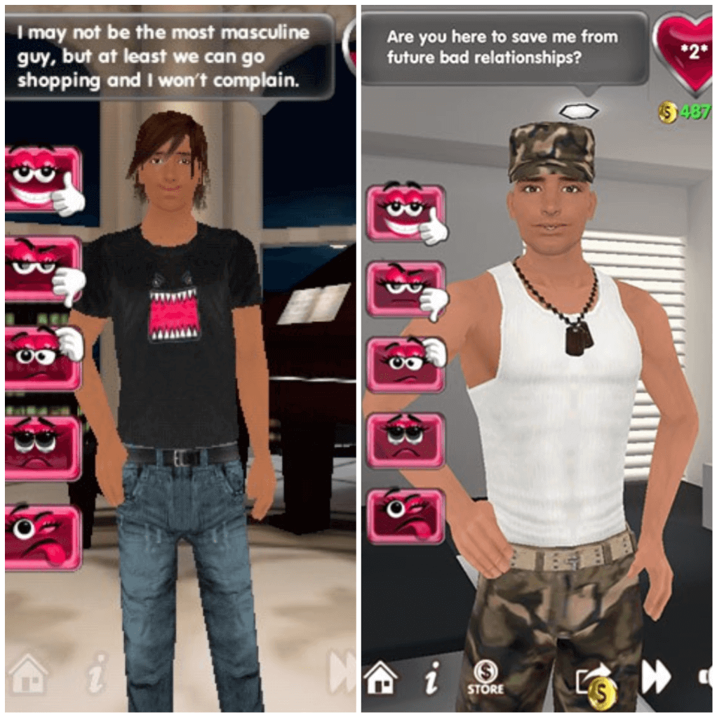 gay dating sim app for android